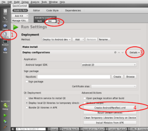 Qt creator android настройка